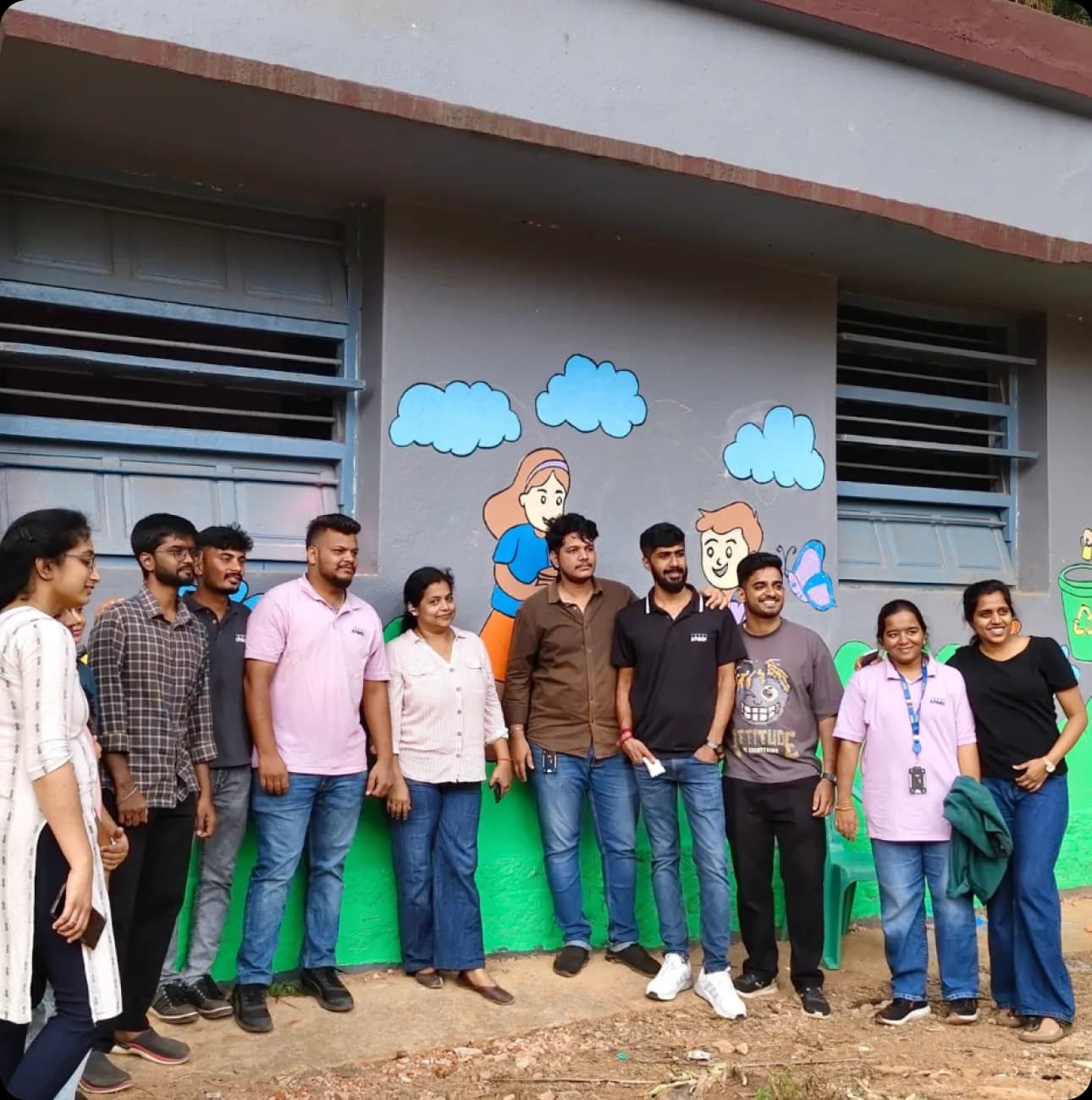 Sustainable infrastructure and school beautification with KPMG